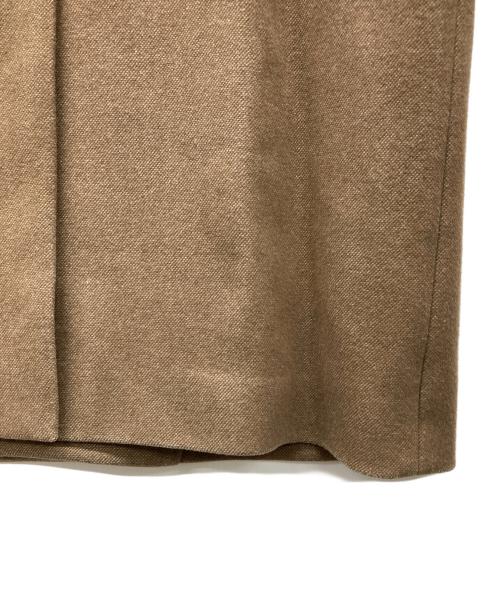 AURALEE（オーラリー）AURALEE (オーラリー) WOOL SILK MELTON DUFFLE COAT ベージュ サイズ:4の古着・服飾アイテム