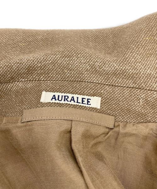 AURALEE（オーラリー）AURALEE (オーラリー) WOOL SILK MELTON DUFFLE COAT ベージュ サイズ:4の古着・服飾アイテム