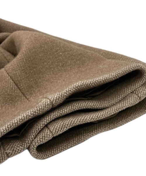 AURALEE（オーラリー）AURALEE (オーラリー) WOOL SILK MELTON DUFFLE COAT ベージュ サイズ:4の古着・服飾アイテム