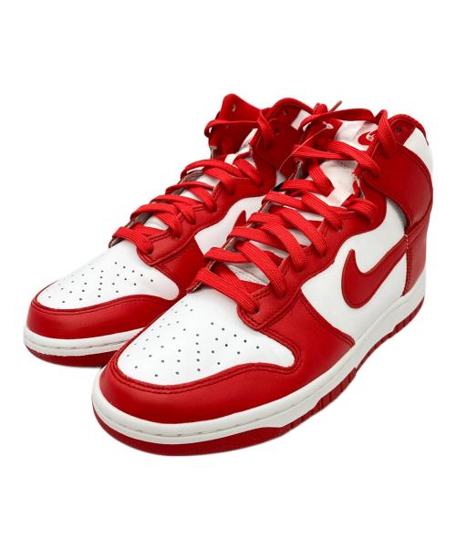 NIKE（ナイキ）NIKE (ナイキ) DUNK HI RETRO レッド サイズ:US9の古着・服飾アイテム
