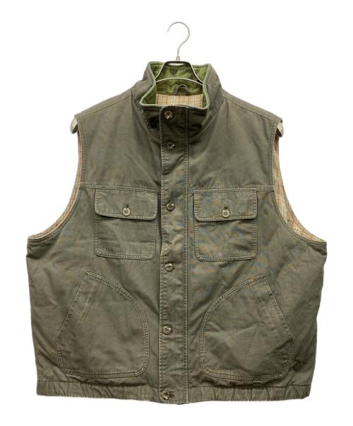 Eddie Bauer（エディーバウアー）Eddie Bauer (エディーバウアー) ベスト オリーブ サイズ:XLの古着・服飾アイテム