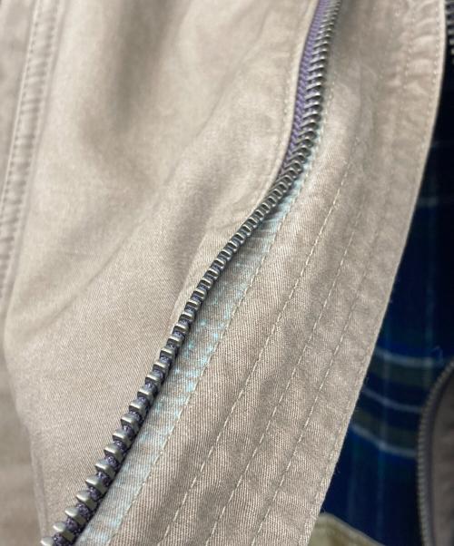 BERNHARD WILLHELM（ベルンハルト ウィルヘルム）BERNHARD WILLHELM (ベルンハルト ウィルヘルム) ハーフコート ブラウン サイズ:MEDIUMの古着・服飾アイテム