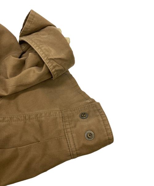 BERNHARD WILLHELM（ベルンハルト ウィルヘルム）BERNHARD WILLHELM (ベルンハルト ウィルヘルム) ハーフコート ブラウン サイズ:MEDIUMの古着・服飾アイテム