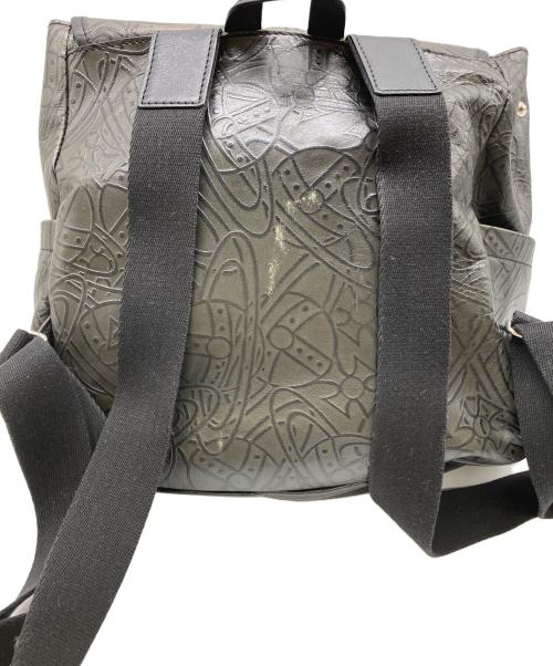 Vivienne Westwood（ヴィヴィアンウエストウッド）Vivienne Westwood (ヴィヴィアンウエストウッド) elite (エリート) アーサー リュックサック ブラウンの古着・服飾アイテム