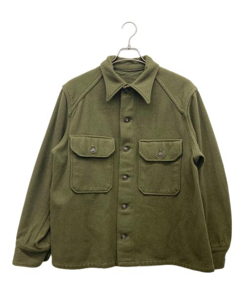 USED（ユーズド）USED (ユーズド) korean war wool shirt カーキ サイズ:不明の古着・服飾アイテム