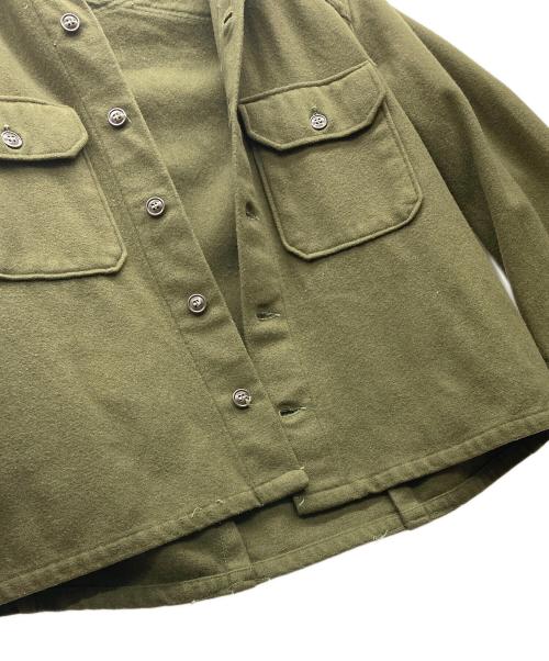 USED（ユーズド）USED (ユーズド) korean war wool shirt カーキ サイズ:不明の古着・服飾アイテム