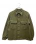 USED（ユーズド）の古着「korean war wool shirt」｜カーキ
