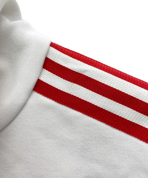 adidas（アディダス）adidas (アディダス) トラックジャケット ホワイト サイズ:M(167-90-76)の古着・服飾アイテム