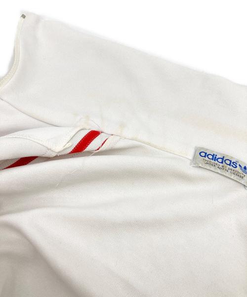 adidas（アディダス）adidas (アディダス) トラックジャケット ホワイト サイズ:M(167-90-76)の古着・服飾アイテム