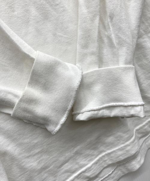 COMME des GARCONS（コムデギャルソン）COMME des GARCONS (コムデギャルソン) SUPREME (シュプリーム) ロングスリーブカットソー ホワイト サイズ:Ｍの古着・服飾アイテム