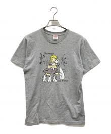 SUPREME（シュプリーム）の古着「プリントTシャツ」｜グレー