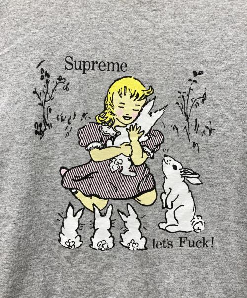 SUPREME（シュプリーム）Supreme (シュプリーム) プリントTシャツ グレー サイズ:Mの古着・服飾アイテム