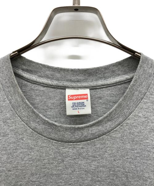 SUPREME（シュプリーム）Supreme (シュプリーム) Tシャツ グレー サイズ:Lの古着・服飾アイテム
