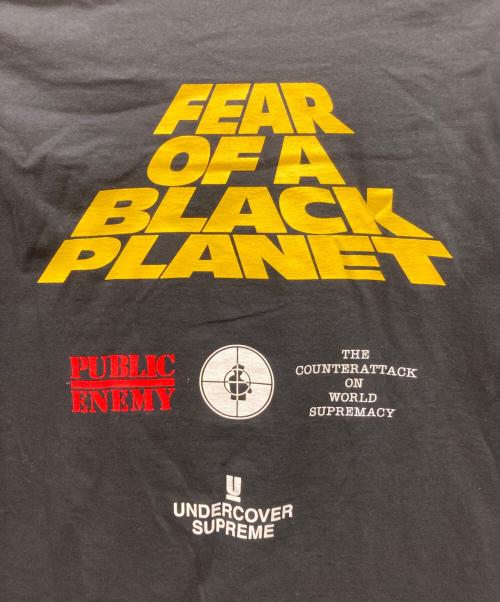 SUPREME（シュプリーム）Supreme (シュプリーム) UNDERCOVER (アンダーカバー) Public Enemy Tee ブラック サイズ:Mの古着・服飾アイテム