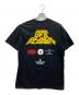 Supreme (シュプリーム) UNDERCOVER (アンダーカバー) Public Enemy Tee ブラック サイズ:M：7000円