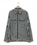 SUPREMEシュプリーム）の古着「ジップシャツ」｜ホワイト×ブラック