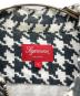 中古・古着 SUPREME (シュプリーム) ジップシャツ ホワイト×ブラック サイズ:L：12000円