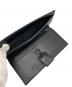中古・古着 Salvatore Ferragamo (サルヴァトーレ フェラガモ) ガンチーニ長財布 ブラック：5000円