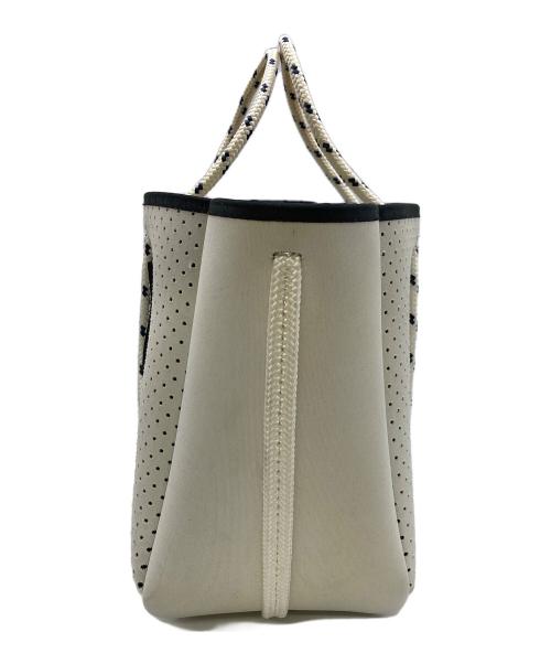 STATE OF ESCAPE（ステイトオブエスケープ）STATE OF ESCAPE (ステイトオブエスケープ) ネオプレン２WAYショルダーバック ホワイトの古着・服飾アイテム