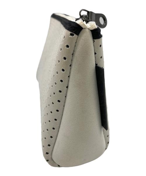 STATE OF ESCAPE（ステイトオブエスケープ）STATE OF ESCAPE (ステイトオブエスケープ) ネオプレン２WAYショルダーバック ホワイトの古着・服飾アイテム