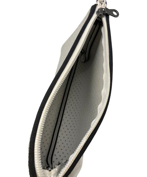 STATE OF ESCAPE（ステイトオブエスケープ）STATE OF ESCAPE (ステイトオブエスケープ) ネオプレン２WAYショルダーバック ホワイトの古着・服飾アイテム