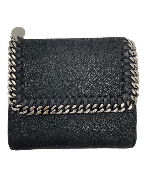 STELLA McCARTNEY（ステラマッカートニー）STELLA McCARTNEY (ステラマッカートニー) 3つ折り財布 ブラックの古着・服飾アイテム
