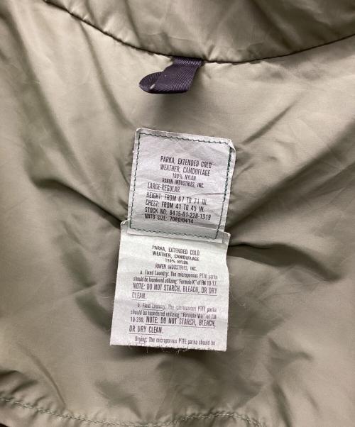 US ARMY（ユーエスアーミー）US ARMY (ユーエスアーミー) ECWCS GEN 1ウッドランドカモジャケット カーキ サイズ:LARGE-REGULARの古着・服飾アイテム