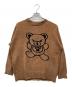 Hysteric Glamour（ヒステリックグラマー）の古着「HYSTERIC BEAR編込 プルオーバー」｜ベージュ