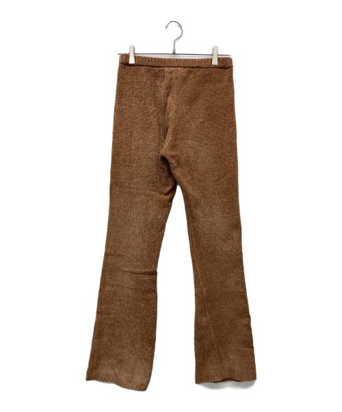 Hysteric Glamour（ヒステリックグラマー）Hysteric Glamour (ヒステリックグラマー) HYSTERIC LOGO編込 パンツ ベージュ サイズ:FREEの古着・服飾アイテム