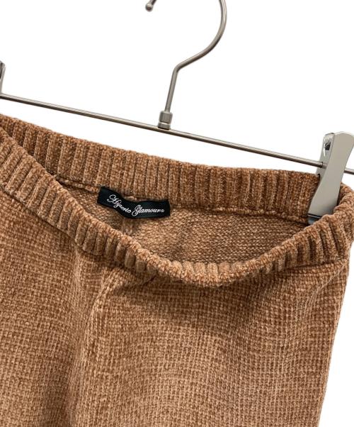 Hysteric Glamour（ヒステリックグラマー）Hysteric Glamour (ヒステリックグラマー) HYSTERIC LOGO編込 パンツ ベージュ サイズ:FREEの古着・服飾アイテム