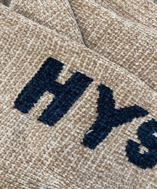 Hysteric Glamour（ヒステリックグラマー）Hysteric Glamour (ヒステリックグラマー) HYSTERIC LOGO編込 パンツ ベージュ サイズ:FREEの古着・服飾アイテム