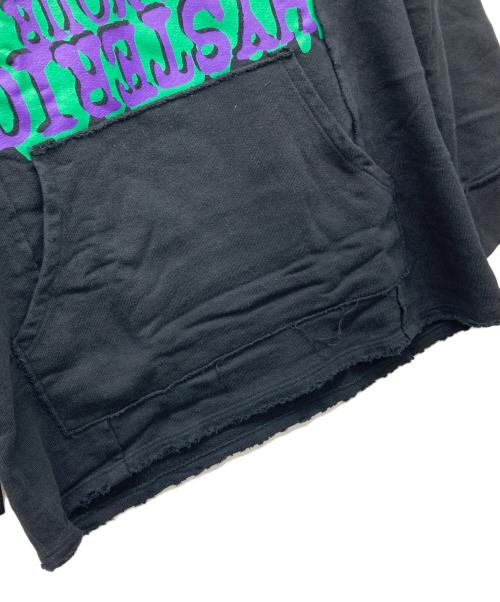 Hysteric Glamour（ヒステリックグラマー）Hysteric Glamour (ヒステリックグラマー) GRAFFITI GIRL オーバーサイズパーカー ブラック サイズ:FREEの古着・服飾アイテム