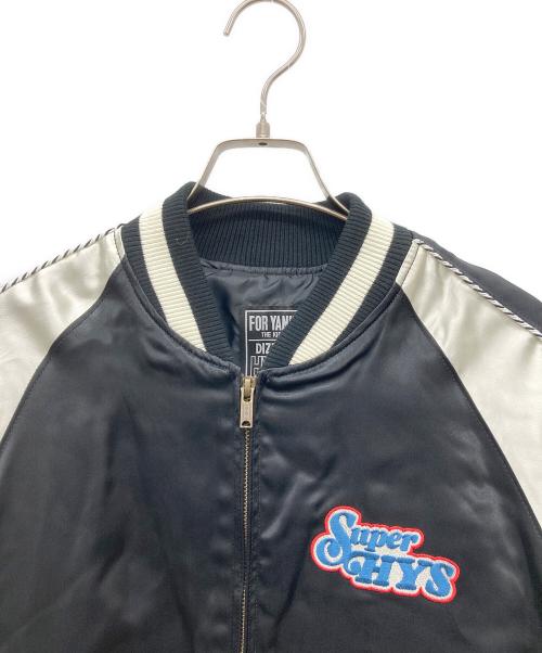 Hysteric Glamour（ヒステリックグラマー）Hysteric Glamour (ヒステリックグラマー) LOVE MAKER刺繍スカジャンブルゾン ブラック サイズ:Mの古着・服飾アイテム