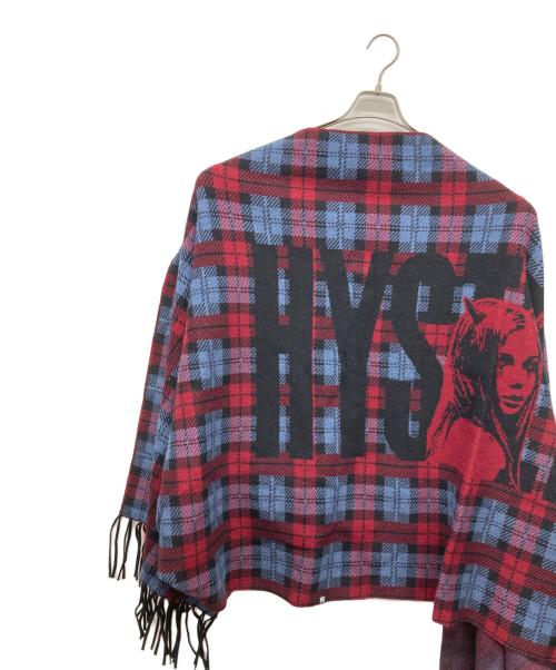 Hysteric Glamour（ヒステリックグラマー）Hysteric Glamour (ヒステリックグラマー) タータンチェック ジャカード ショールガーディガン マルチカラー サイズ:FREEの古着・服飾アイテム