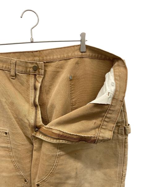 CarHartt（カーハート）CarHartt (カーハート) ダブルニーダック地ペインターパンツ ブラウン サイズ:44×30の古着・服飾アイテム