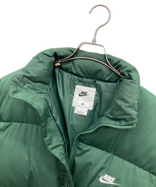 NIKE（ナイキ）NIKE (ナイキ) パファージャケット グリーン サイズ:Lの古着・服飾アイテム