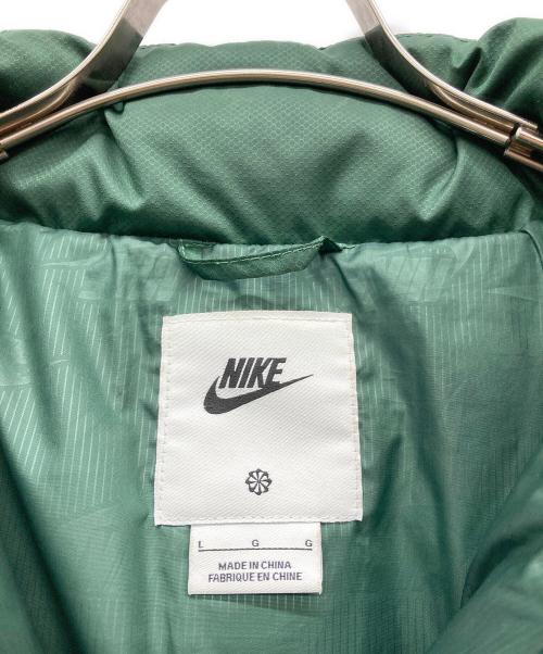 NIKE（ナイキ）NIKE (ナイキ) パファージャケット グリーン サイズ:Lの古着・服飾アイテム