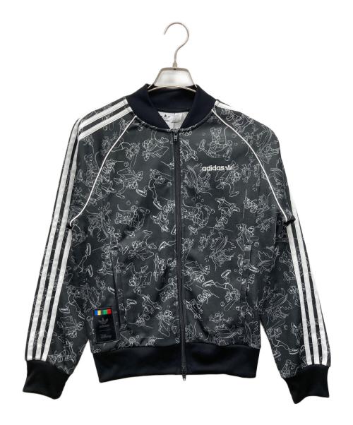 adidas（アディダス）adidas (アディダス) Disney (ディズニー) トラックジャケット グレー サイズ:Sの古着・服飾アイテム