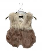 ROBERTA-ILAMロベルタ・イラム）の古着「ファーベスト」｜ベージュ