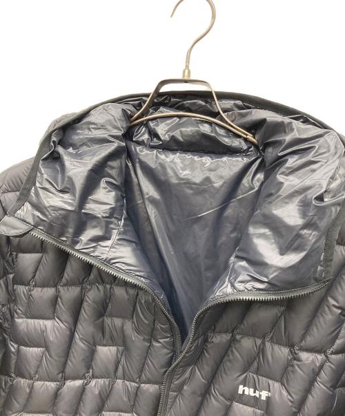 HUF（ハフ）HUF (ハフ) TAION (タイオン) CASCADE PACKABLE DOWN JACKET ブラック サイズ:Lの古着・服飾アイテム