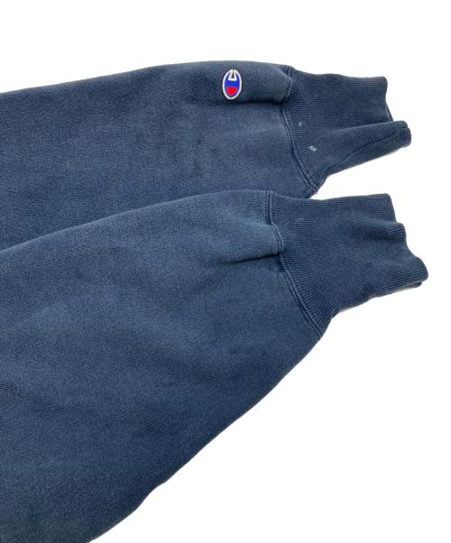 Champion（チャンピオン）Champion (チャンピオン) 三段プリントリバースウィーブスウェット ネイビー サイズ:LARGEの古着・服飾アイテム