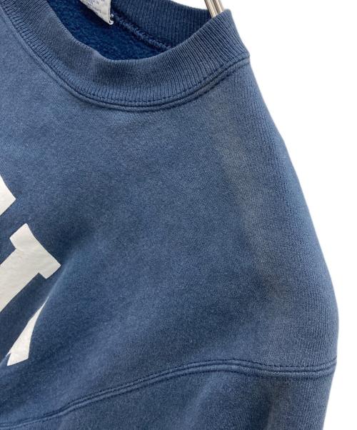 Champion（チャンピオン）Champion (チャンピオン) 三段プリントリバースウィーブスウェット ネイビー サイズ:LARGEの古着・服飾アイテム
