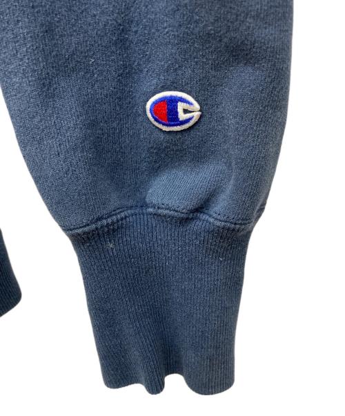 Champion（チャンピオン）Champion (チャンピオン) 三段プリントリバースウィーブスウェット ネイビー サイズ:LARGEの古着・服飾アイテム
