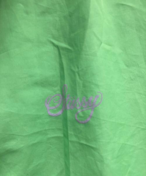 stussy（ステューシー）stussy (ステューシー) ナイロンジャケット グリーン サイズ:Mの古着・服飾アイテム