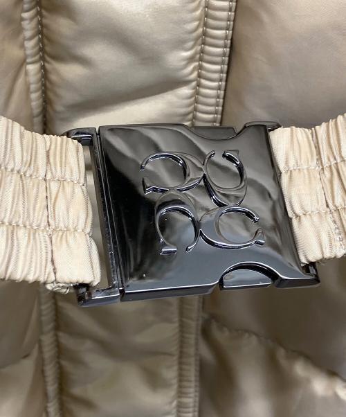 COACH（コーチ）COACH (コーチ) ベルト付きダウンコート ベージュ サイズ:Sの古着・服飾アイテム