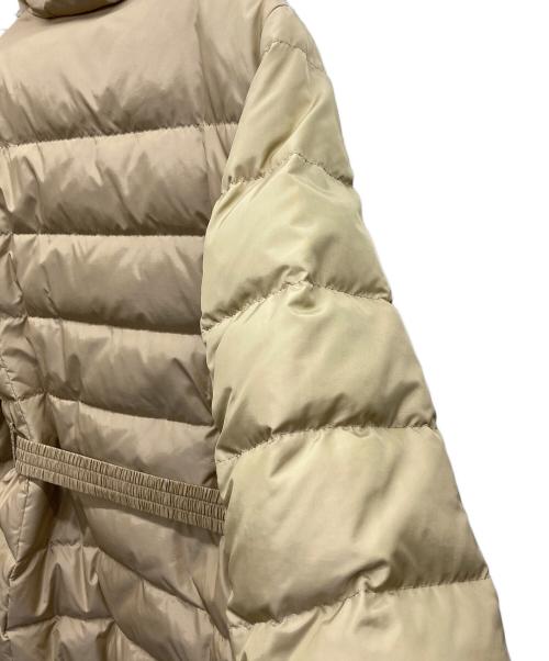 COACH（コーチ）COACH (コーチ) ベルト付きダウンコート ベージュ サイズ:Sの古着・服飾アイテム