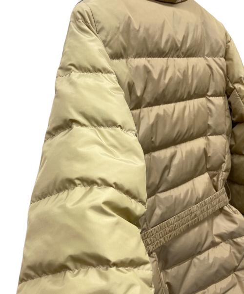 COACH（コーチ）COACH (コーチ) ベルト付きダウンコート ベージュ サイズ:Sの古着・服飾アイテム