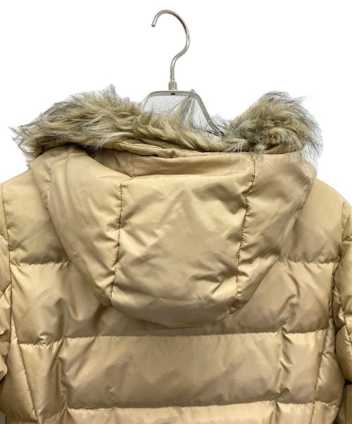 COACH（コーチ）COACH (コーチ) ベルト付きダウンコート ベージュ サイズ:Sの古着・服飾アイテム