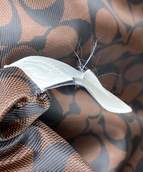 COACH（コーチ）COACH (コーチ) ベルト付きダウンコート ベージュ サイズ:Sの古着・服飾アイテム