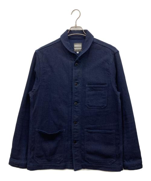 MOMOTARO JEANS（桃太郎ジーンズ）MOMOTARO JEANS (桃太郎ジーンズ) Dobby Coverall ネイビー サイズ:40の古着・服飾アイテム